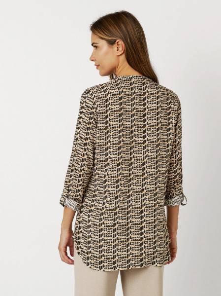 TONI Fashion Style »Bella« multicolour camel Gemusterte Schlupfbluse Tiefpreis