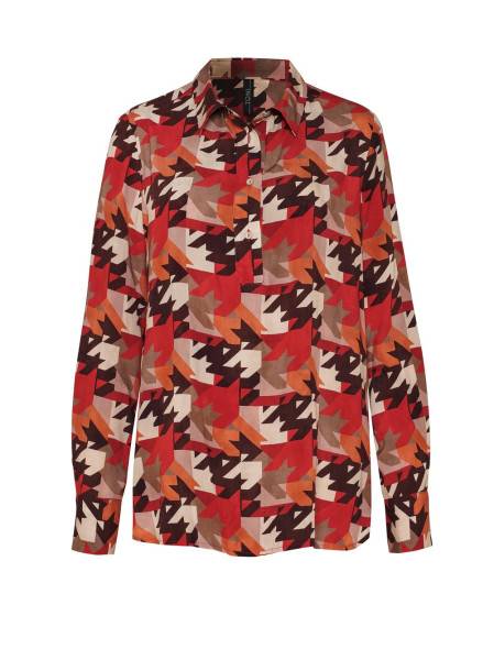 TONI Fashion Style »Celina« multicolour red Bluse mit Hahnentritt Wochenangebot