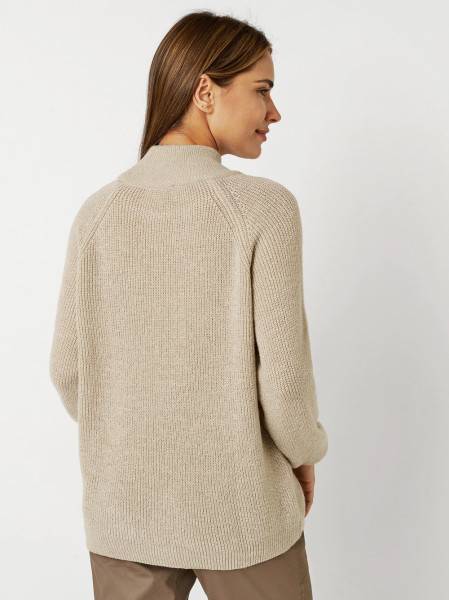 TONI Fashion Style »Insa« sand Strickpulli mit Stehkragen Begrenzte Freigabe