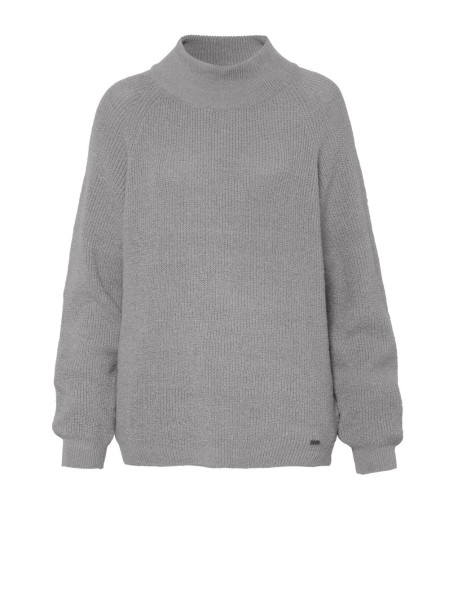 TONI Fashion Style »Insa« grey Strickpulli mit Stehkragen Letzte 3 Tage