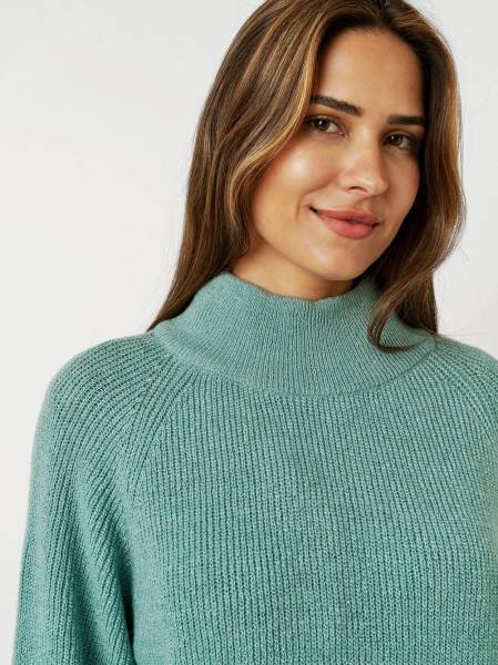 TONI Fashion Style »Insa« mint Strickpulli mit Stehkragen JETZT KAUFEN