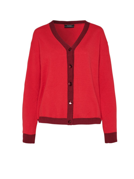 TONI Fashion Style »Ivette« red Roter Cardigan Letzter Tag