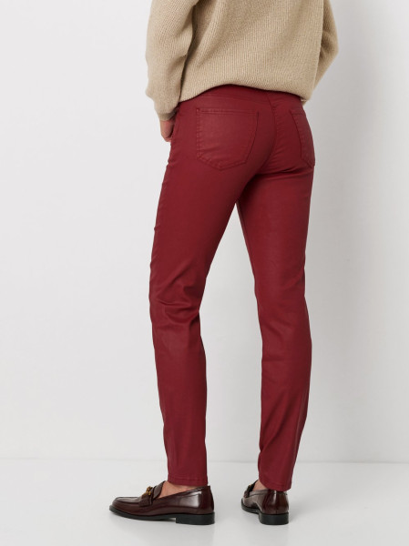 TONI Fashion Style »Perfect Shape« dark red Skinny-Fit im Lederlook Zeitbegrenzte Promotion
