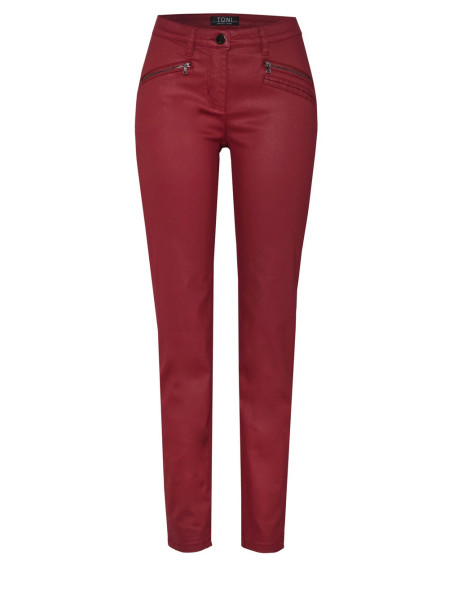 TONI Fashion Style »Perfect Shape« dark red Skinny-Fit im Lederlook Zeitbegrenzte Promotion