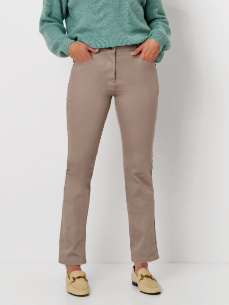 TONI Fashion Style »be loved« taupe Slim-Fit mit hohem Bund Nur für heute