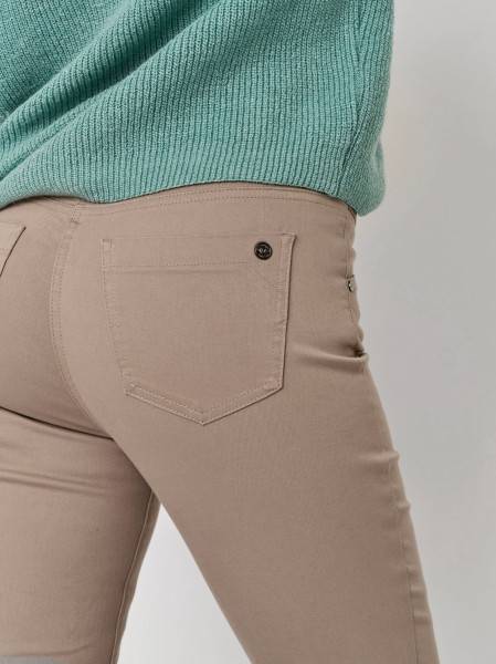 TONI Fashion Style »be loved« taupe Slim-Fit mit hohem Bund Nur für heute