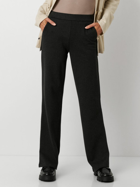 TONI Fashion Style »Jenny« dark grey Wide Leg aus Jersey Sonderangebot der Fabrik