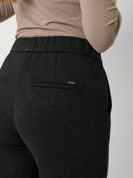 TONI Fashion Style »Jenny« dark grey Wide Leg aus Jersey Sonderangebot der Fabrik