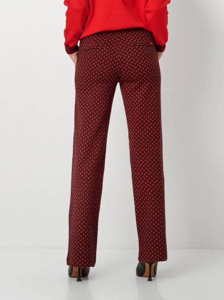 TONI Fashion Style »Jenny« red Gemusterte Wide Leg Discount Store für neue Produkte