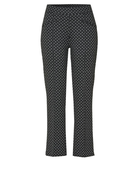 TONI Fashion Style »Jenny« grey/black Gemusterte 7/8-Hose Super Rabatt