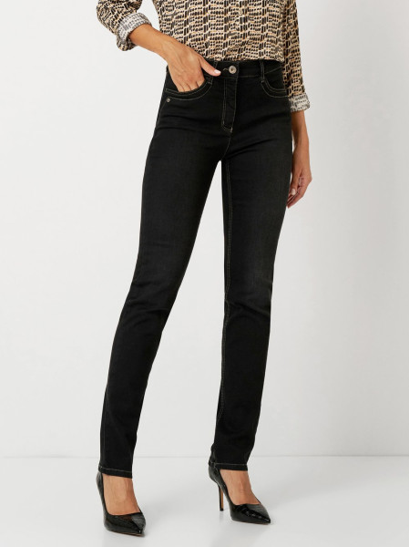 TONI Fashion Style »be loved« black Slim-Fit Jeans mit hohem Bund Black Friday Preise