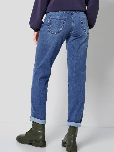 TONI Fashion Style »Honey« blue used Entspannte Basic-Jeans Im Verkauf