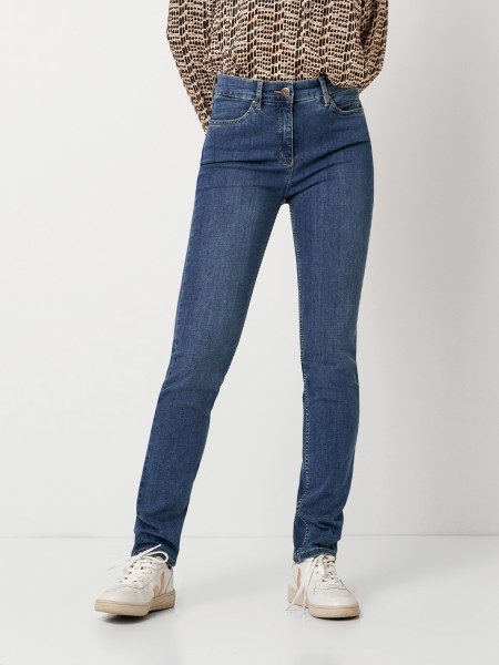 TONI Fashion Style »be loved« blue used Slim-Fit Jeans mit hohem Bund zollfrei