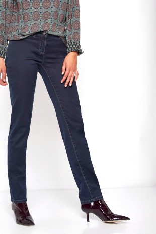 TONI Fashion Style »Perfect Shape« dark blue Dunkle Basic-Shapingjeans 50% Rabatt für begrenzte Zeit