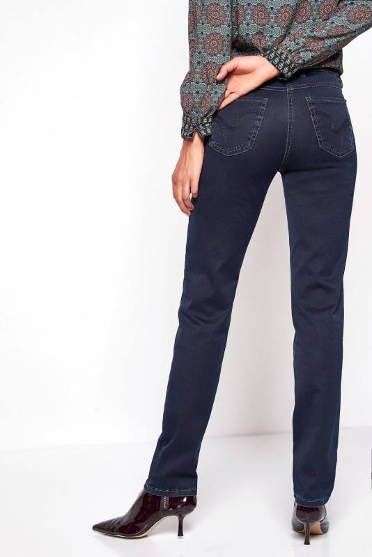 TONI Fashion Style »Perfect Shape« dark blue Dunkle Basic-Shapingjeans 50% Rabatt für begrenzte Zeit
