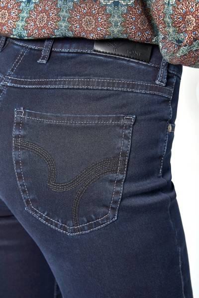 TONI Fashion Style »Perfect Shape« dark blue Dunkle Basic-Shapingjeans 50% Rabatt für begrenzte Zeit