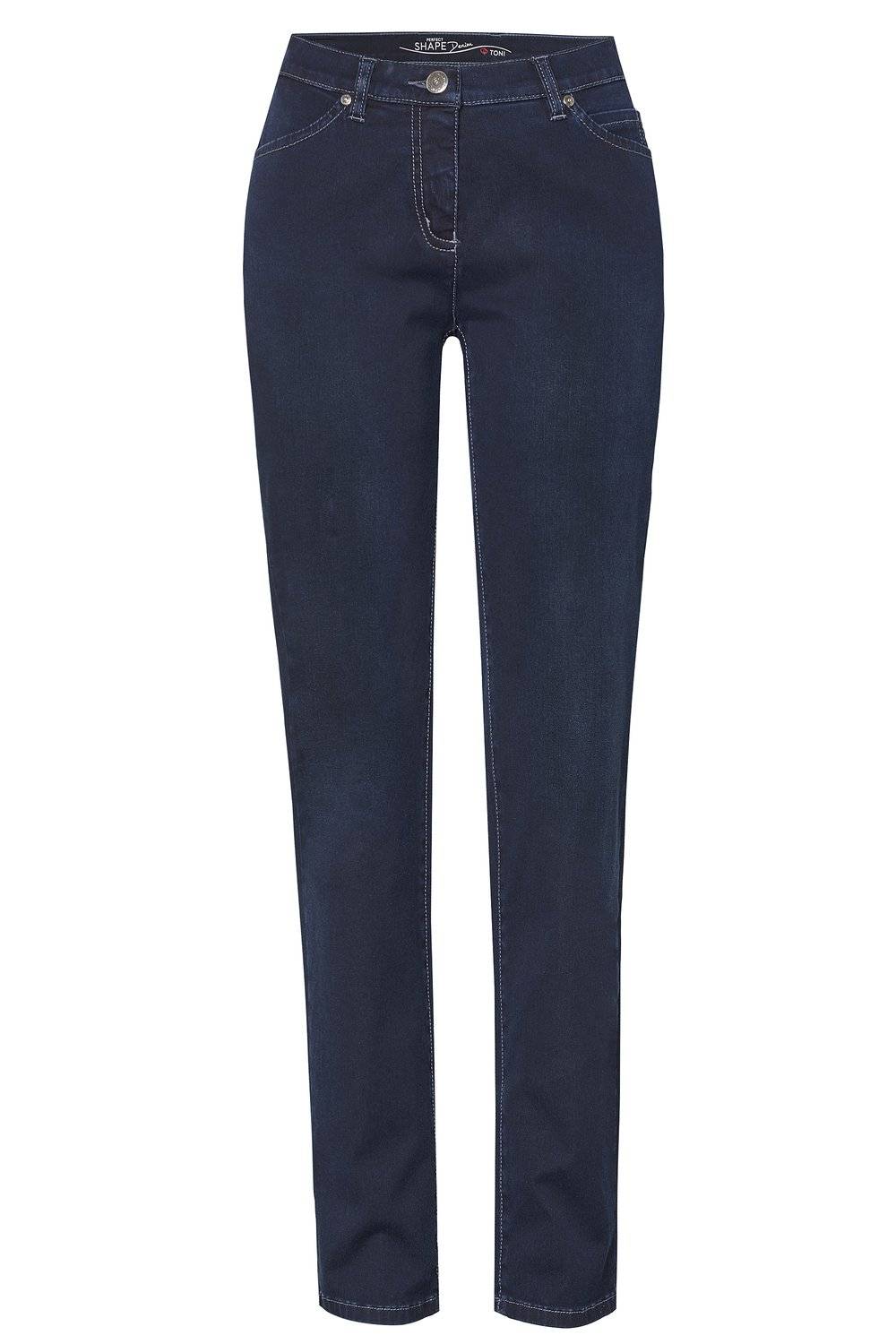 TONI Fashion Style »Perfect Shape« dark blue Dunkle Basic-Shapingjeans 50% Rabatt für begrenzte Zeit