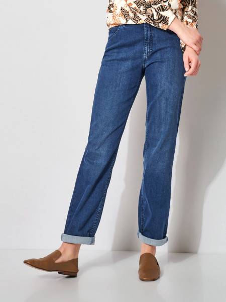 TONI Fashion Style »Liv« mid blue used Regular-Fit Jeans Online