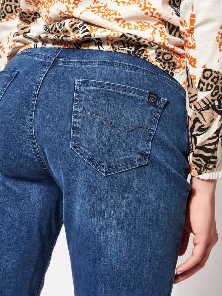 TONI Fashion Style »Liv« mid blue used Regular-Fit Jeans Online