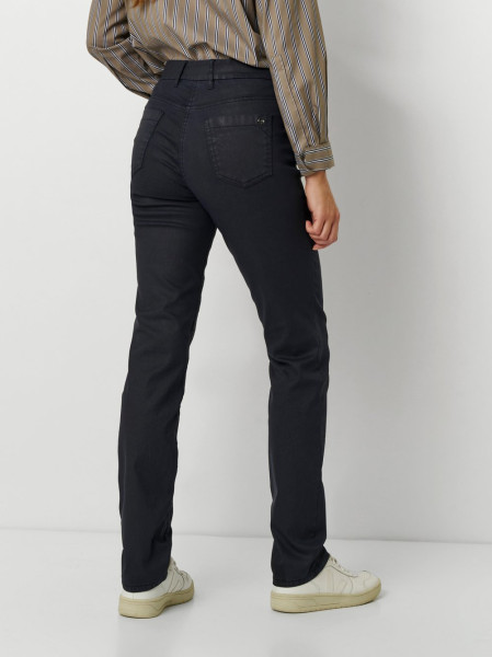TONI Fashion Style »be loved« dark blue Slim-Fit in Lederoptik im Angebot