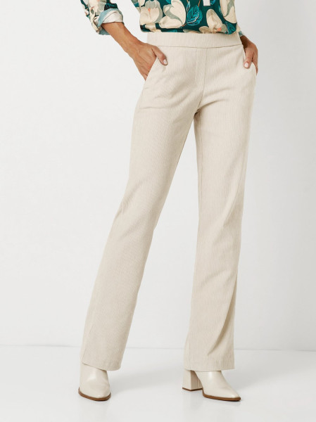 TONI Fashion Style »Jenny« ecru Wide Leg aus Cord Fabrikverkauf