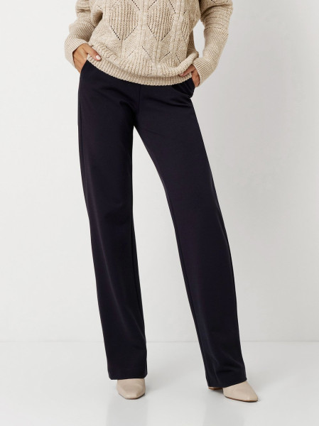 TONI Fashion Style »Jenny« dark blue Wide Leg aus Jersey Blitzverkäufe
