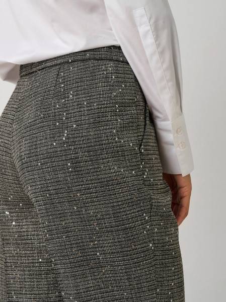TONI Fashion Style »Luisa« silver/black Glamouröse Hose mit Pailletten Limitierter Zeitrabatt