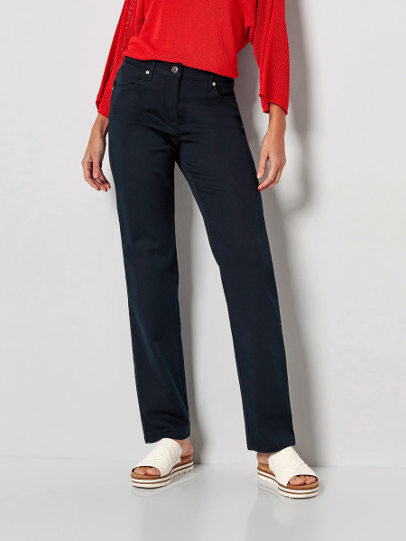 TONI Fashion Style »Honey« dark blue Farbechte Basic-Hose Fabrikpreis