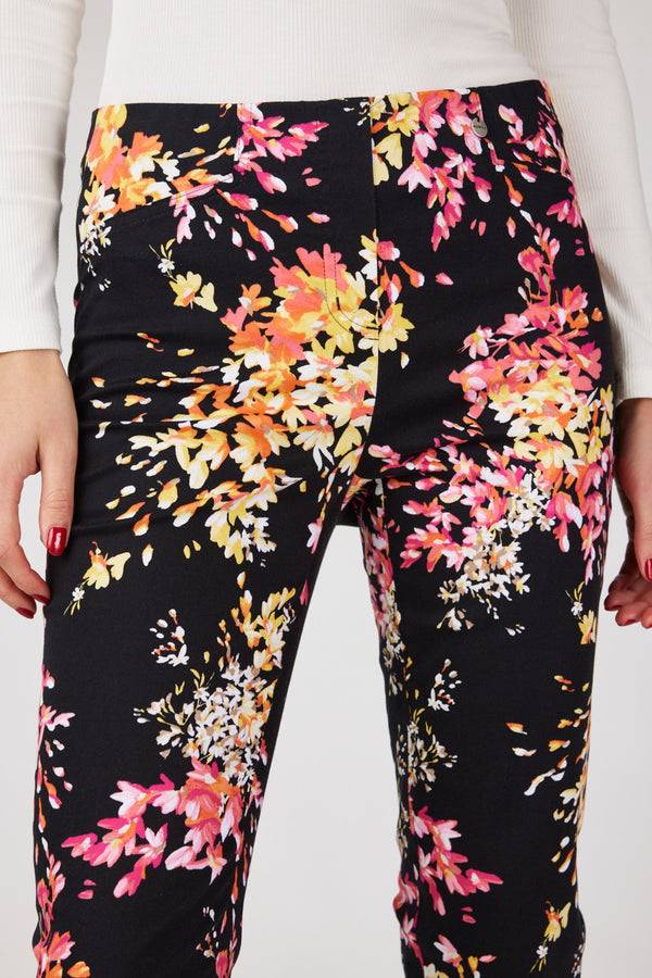 Robbe & Berking ROBELL ROSE 09 HOSEN SCHWARZ Flash Sale