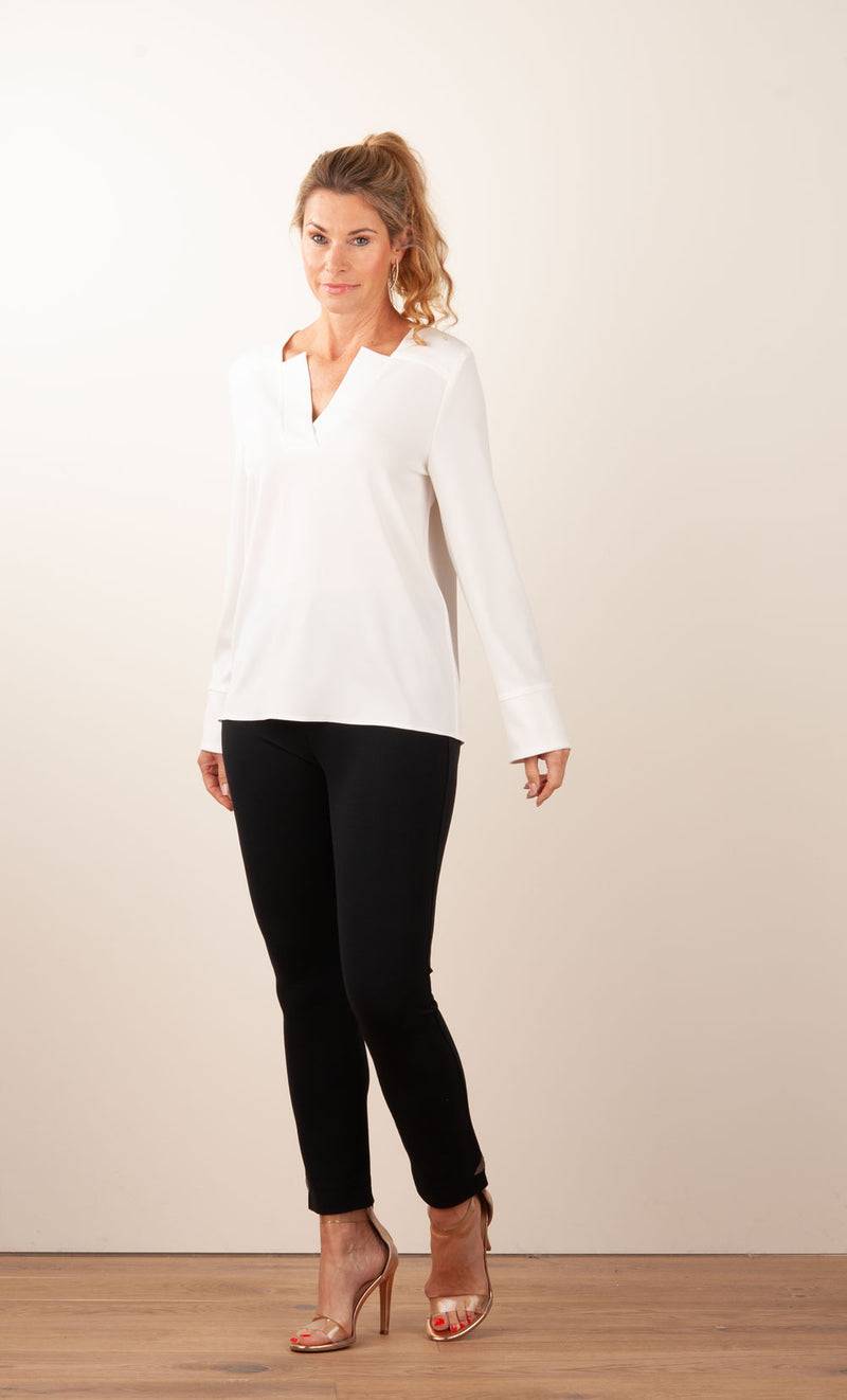 PIU&PIU Blusenshirt Weiß Neueste Mode