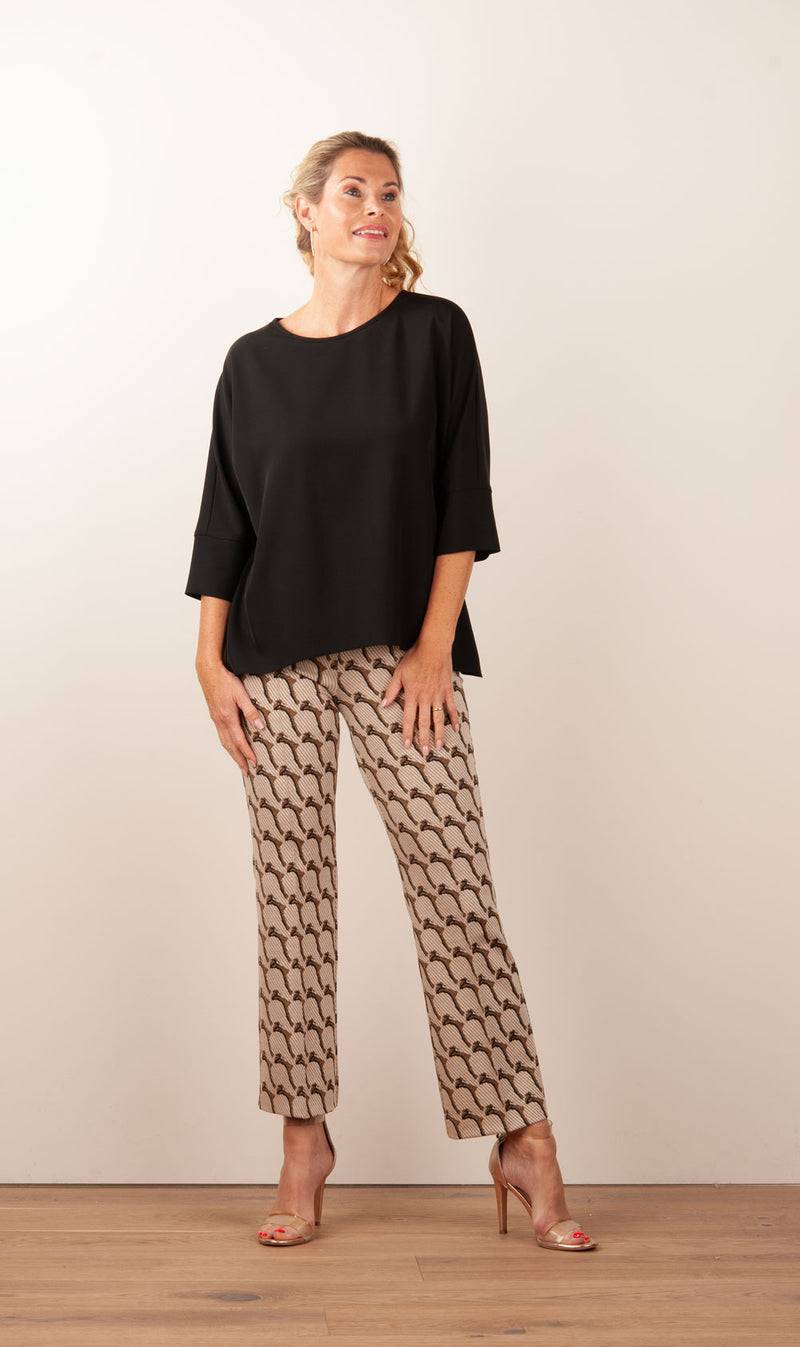 PIU&PIU Blusenshirt Schwarz Online Outlet