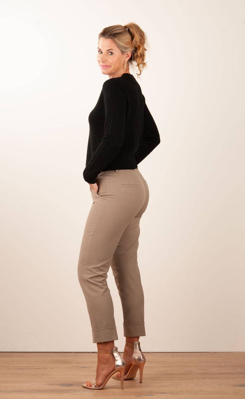 Cambio Hose „Krystal“ Taupe Saisonale Angebote