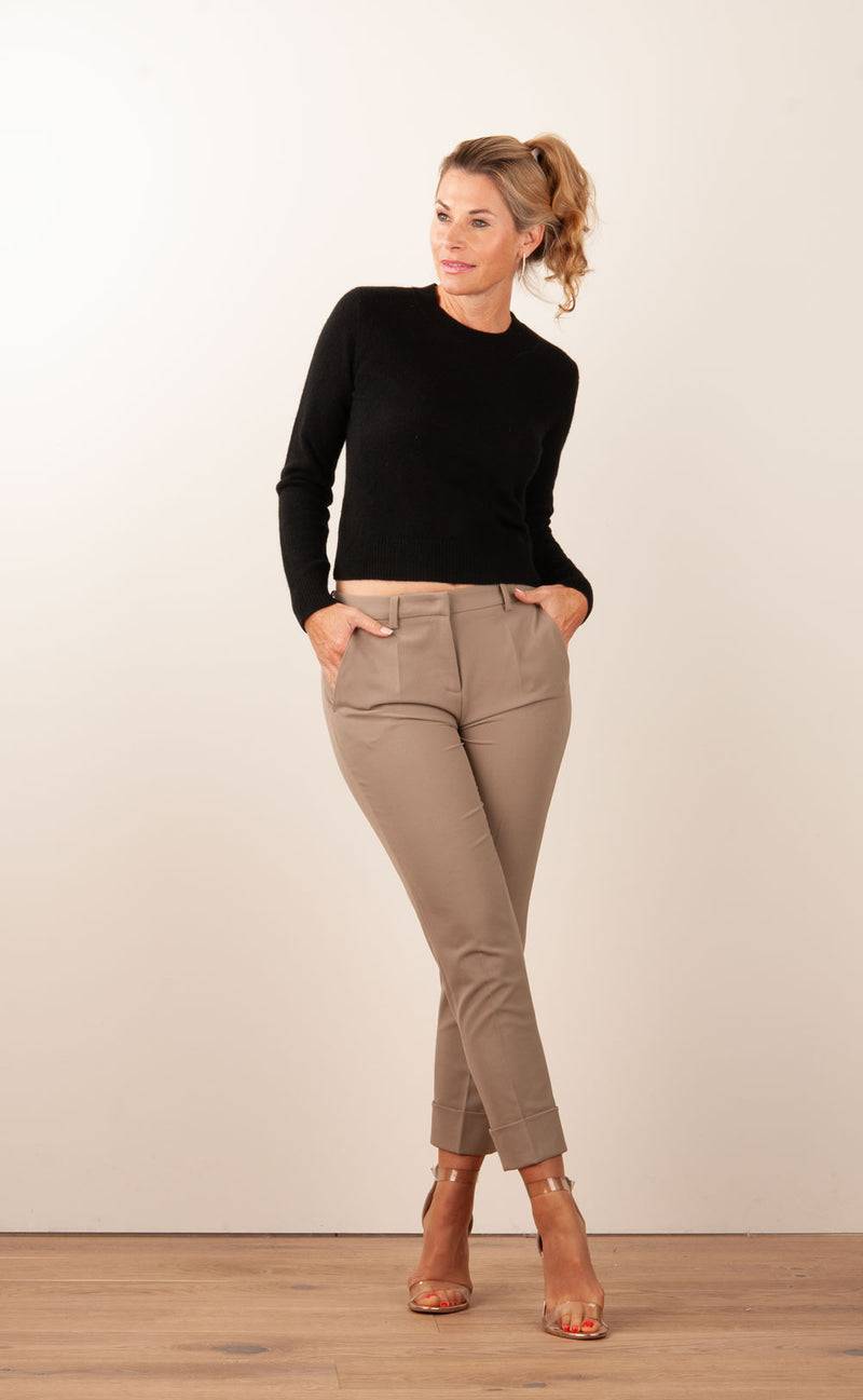 Cambio Hose „Krystal“ Taupe Saisonale Angebote
