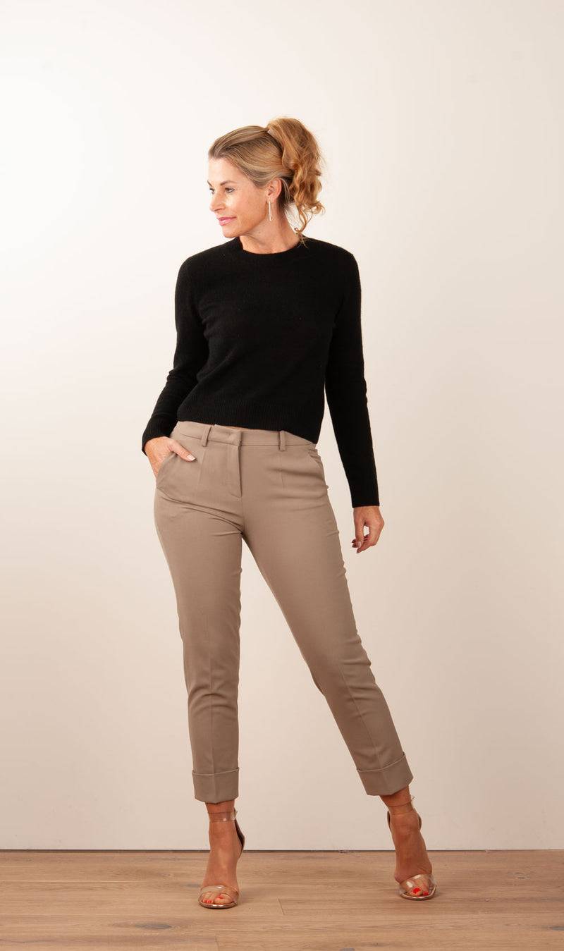 Cambio Hose „Krystal“ Taupe Saisonale Angebote