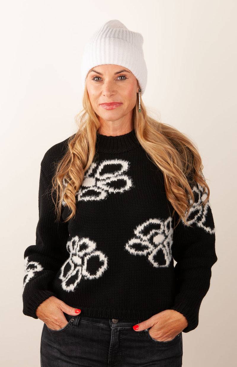 fleur Kaschmir Mütze Offwhite Fabrikladen