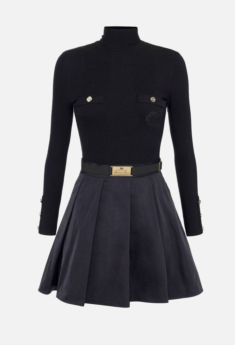 Elisabetta Franchi Kleid Schwarz Outlet