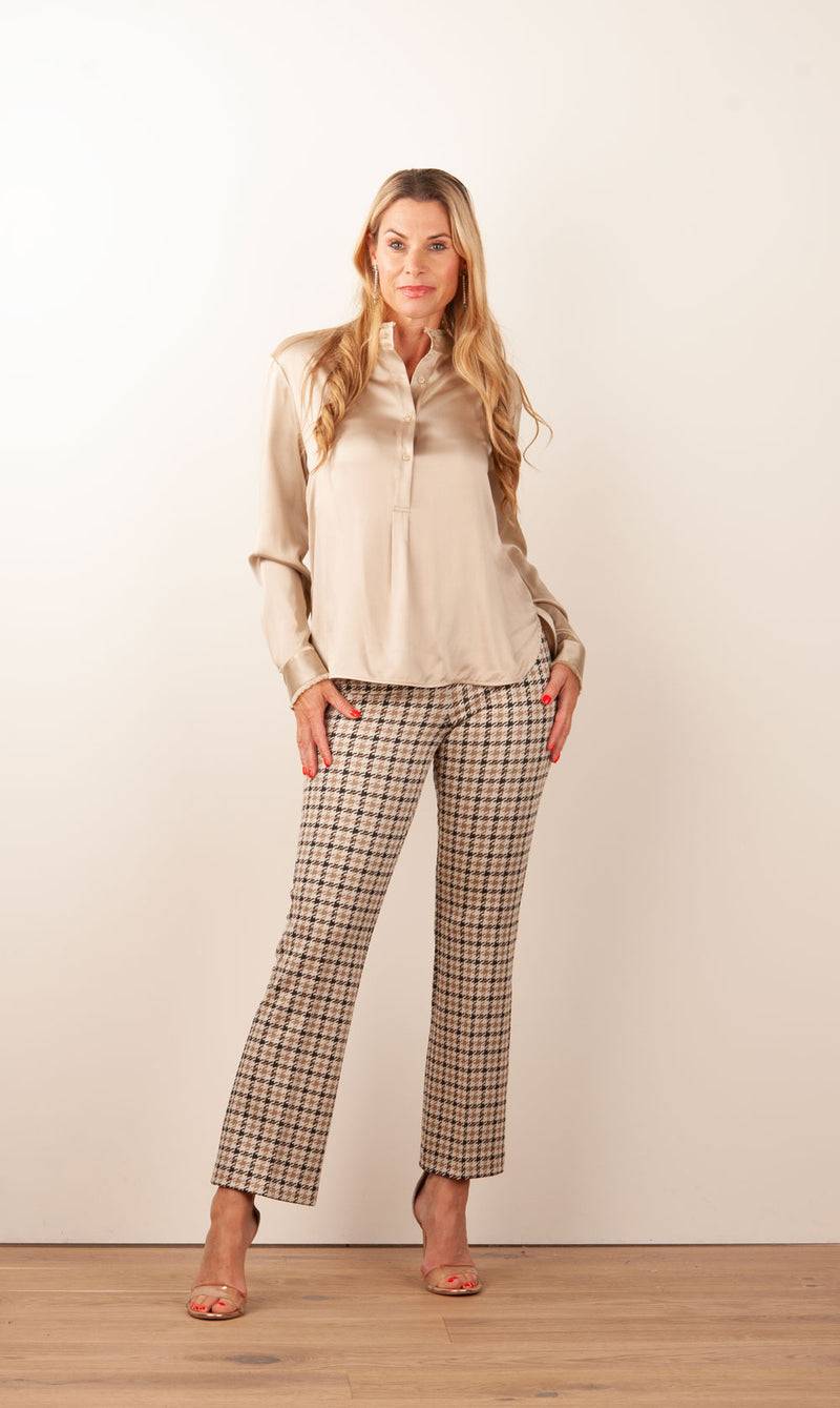 Herzensangelegenheit Bluse Beige Jubiläumsangebot