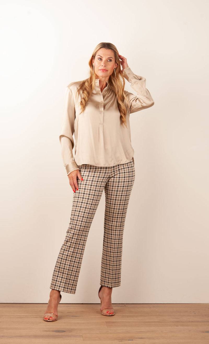 Herzensangelegenheit Bluse Beige Jubiläumsangebot