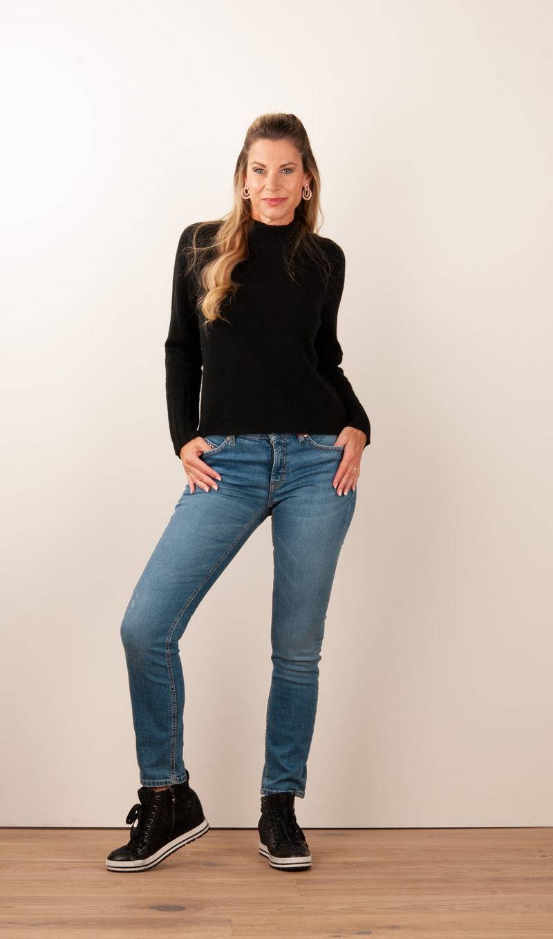 fleur Kaschmir Pullover Schwarz Letzte 2 Tage