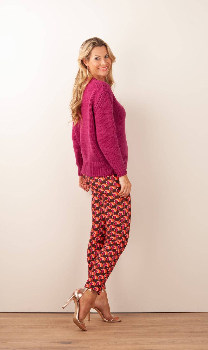 INCENTIVE!cashmere Kaschmir Pullover Beere Clearance-Verkauf