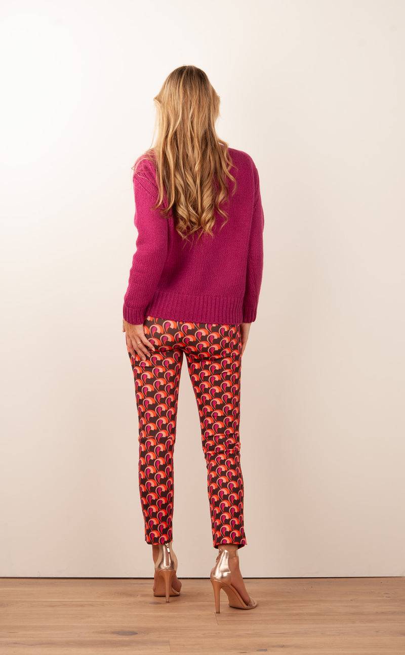 INCENTIVE!cashmere Kaschmir Pullover Beere Clearance-Verkauf