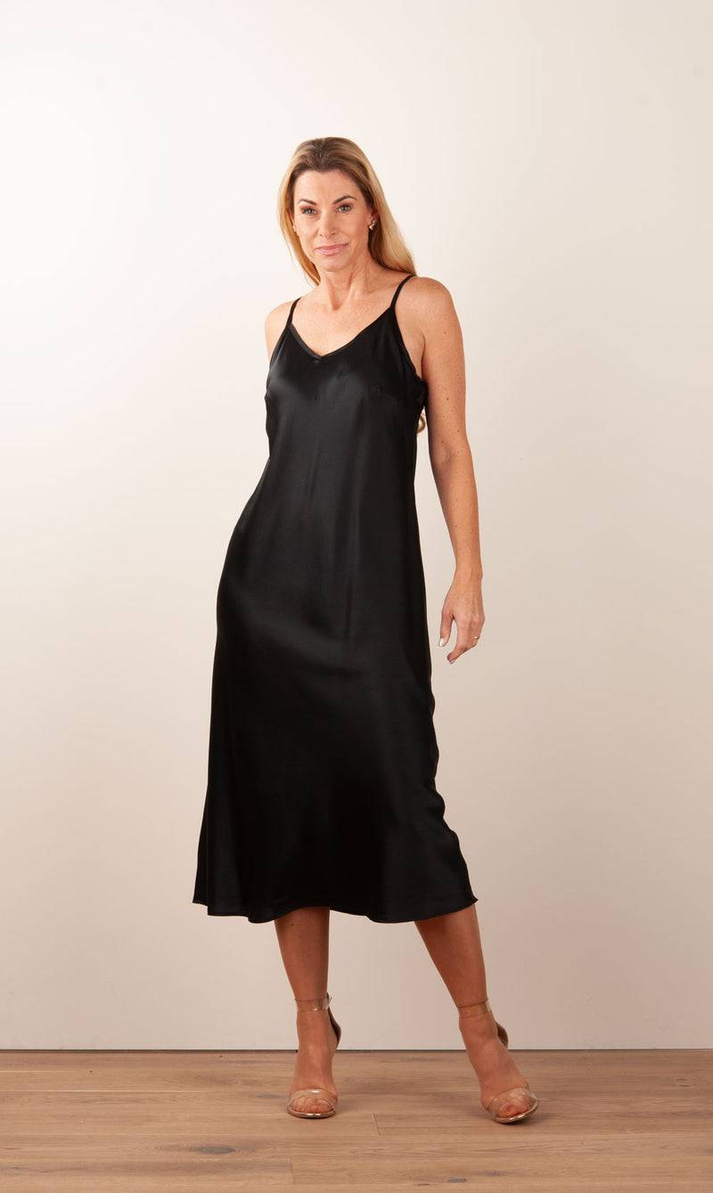 fleur Kleid Schwarz Kostenloser Versand international