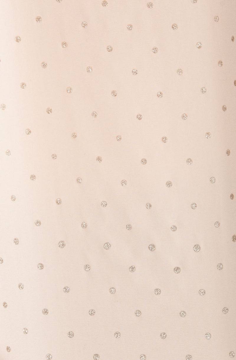 fleur Seiden Shirt Beige Begrenzt auf 3 Tage