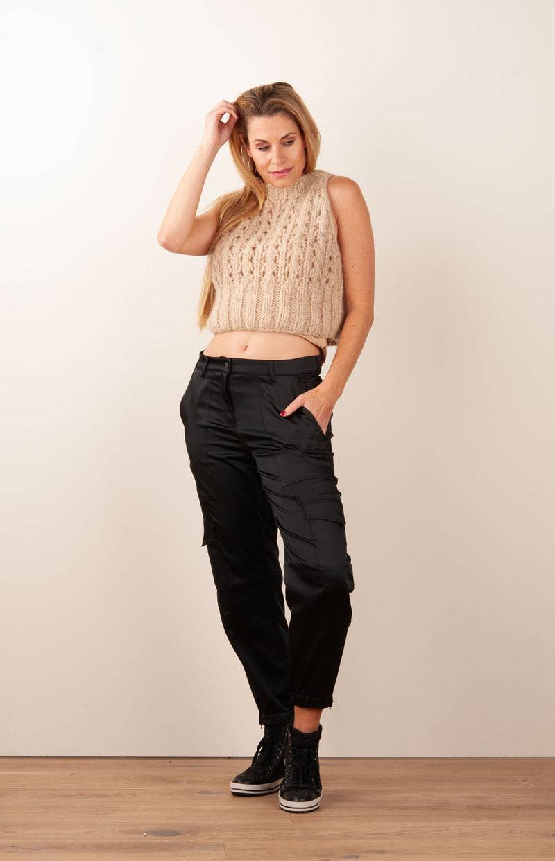 Strick Top Beige Speichern exportieren