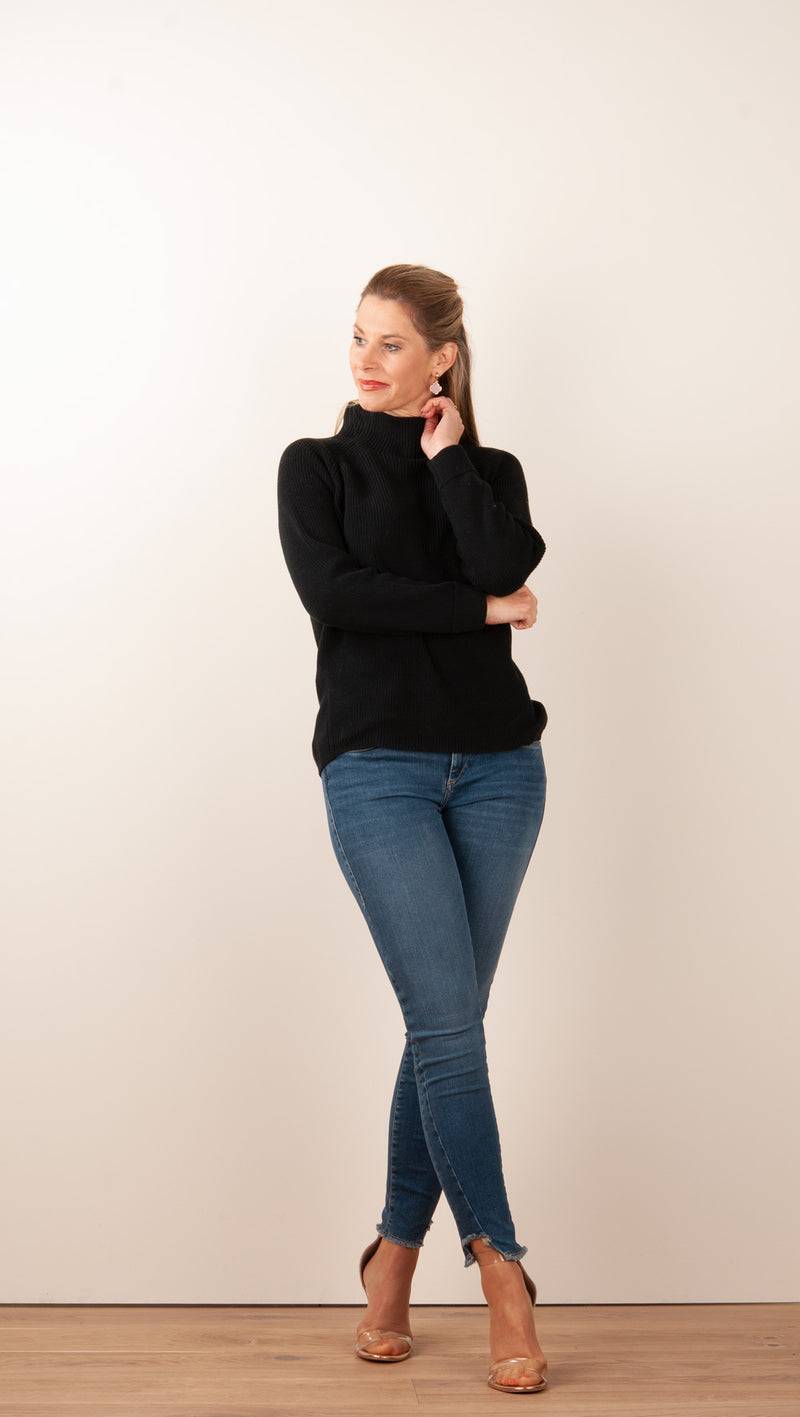fleur Pullover Schwarz Exklusive Angebote