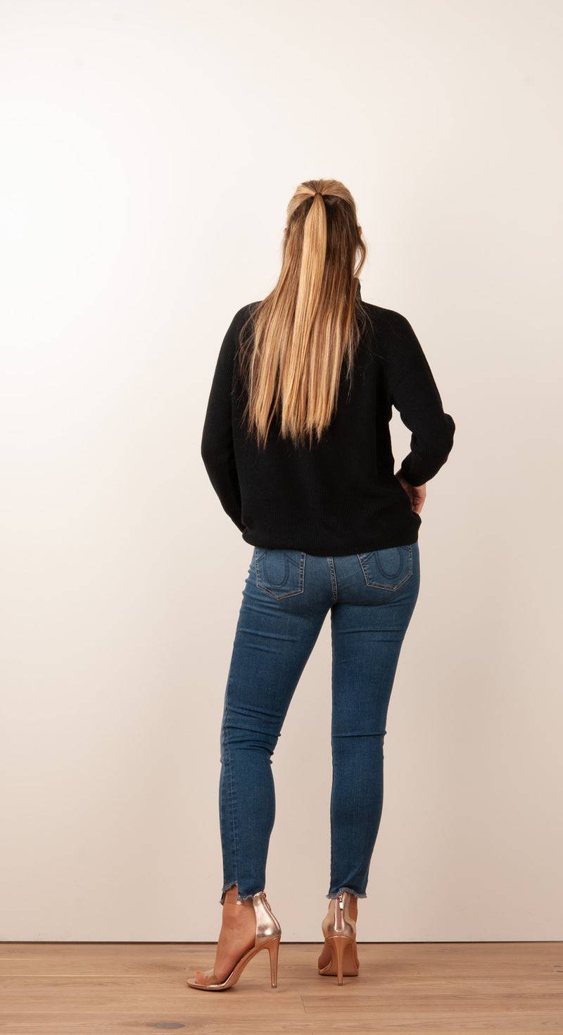 fleur Pullover Schwarz Exklusive Angebote