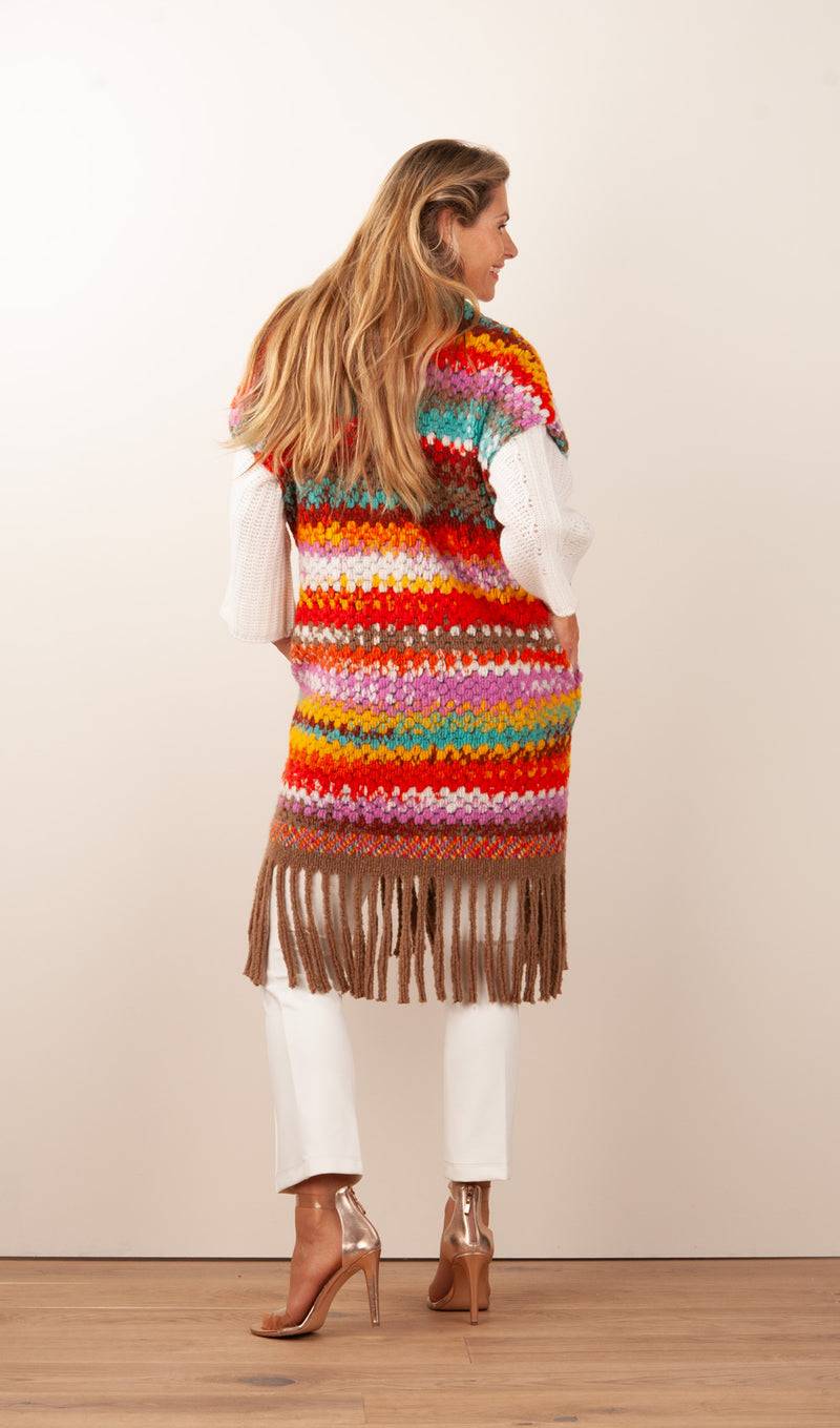 Candy Mantel Multicolor Große Rabatte