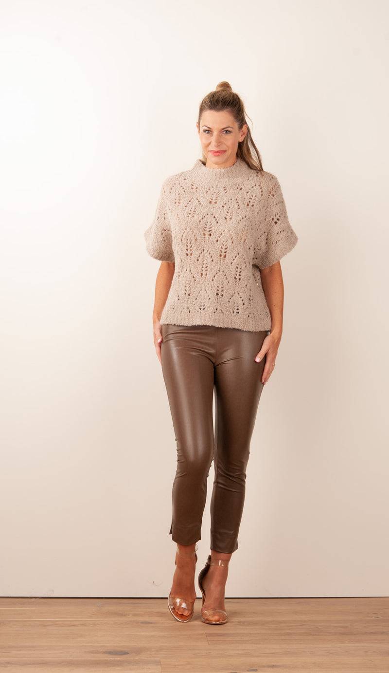 Seductive Hose „Sabrina“ Nussbraun Neuheiten