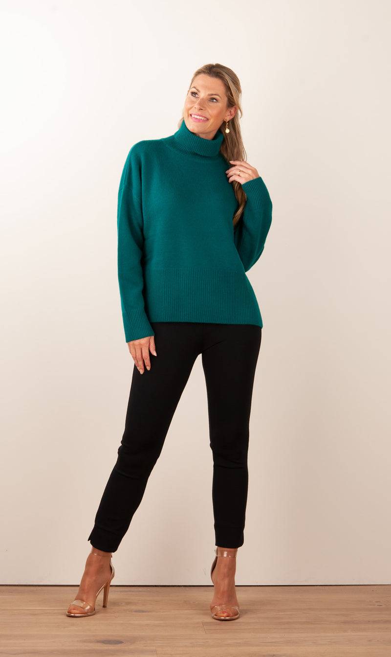 Pullover „Like“ Grün Saisonale Angebote