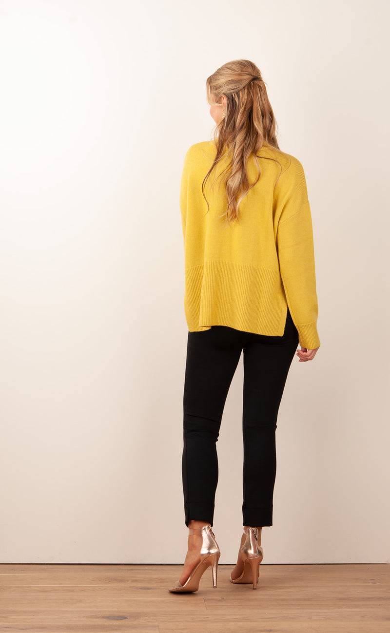 Pullover „Like“ Gelb Räumungsverkauf